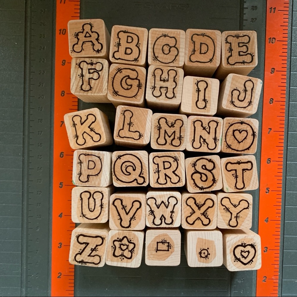 Close To My Heart QUILTED ALPHABET